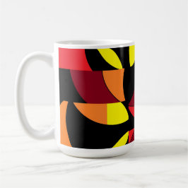 Caneca De Café Lâminas Cercadas da Hora Zero
