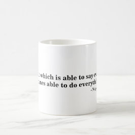 Caneca De Café Lâmpada de Fala Livre - Cotação 32