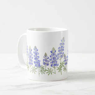 Caneca De Café Lâmpada de Flor Bluebonnet - Todos os tamanhos/es
