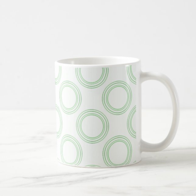 Caneca De Café Lâmpada Perfeitamente Luxuosa, Verde (Direita)