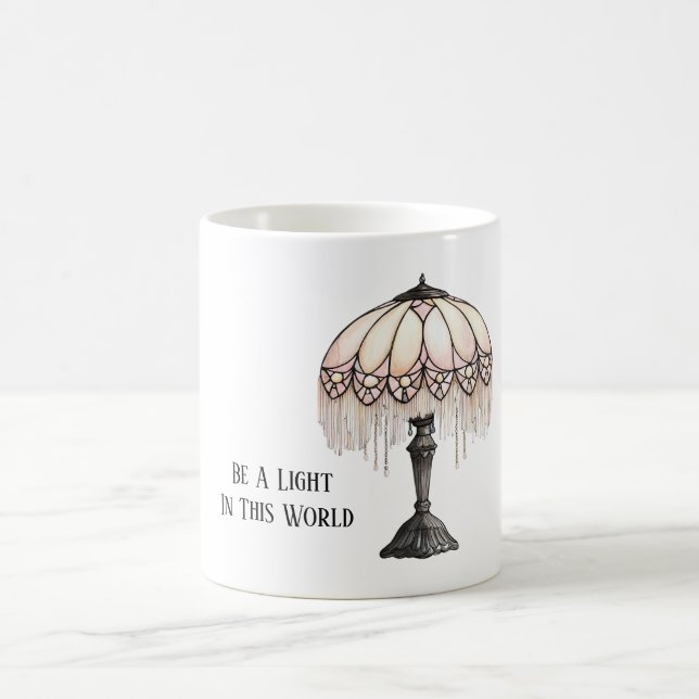Caneca De Café Lâmpada Seja Uma Luz (Centro)