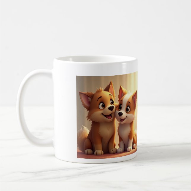 Caneca De Café Lâmpadas (Esquerda)