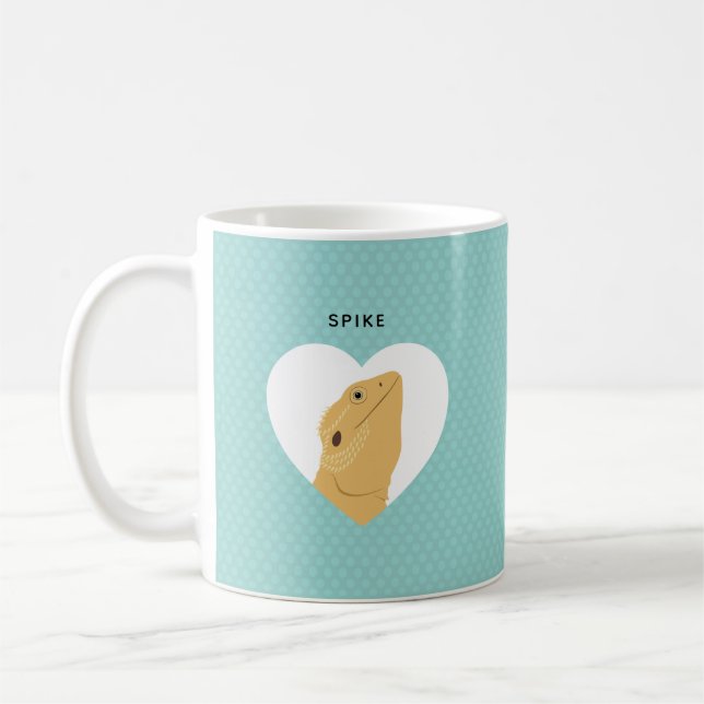 Caneca De Café Lâmpadas De Dragões (Esquerda)