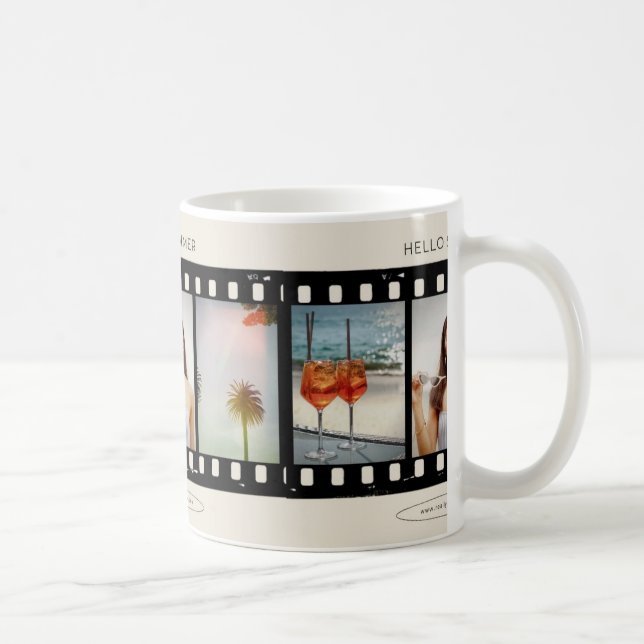 Caneca De Café Lâmpadas e Copas (Direita)
