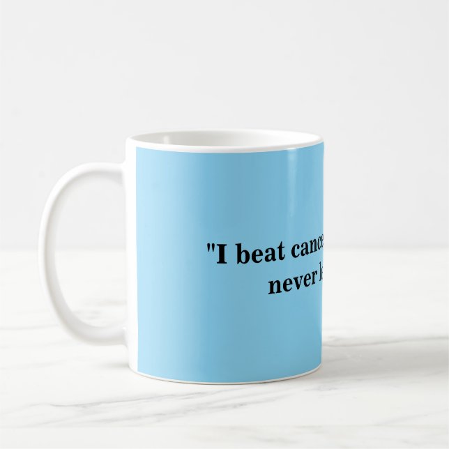 Caneca De Café Lâmpadas Para Sobreviventes de câncer! (Esquerda)