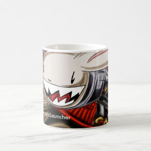 Caneca De Café Lançador do Lagomorph de Movil