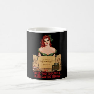 Caneca De Café Lançamento de salvamento de morte