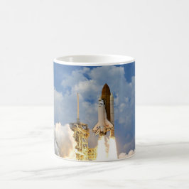 Caneca De Café Lançamento do Space Shuttle Atlantis