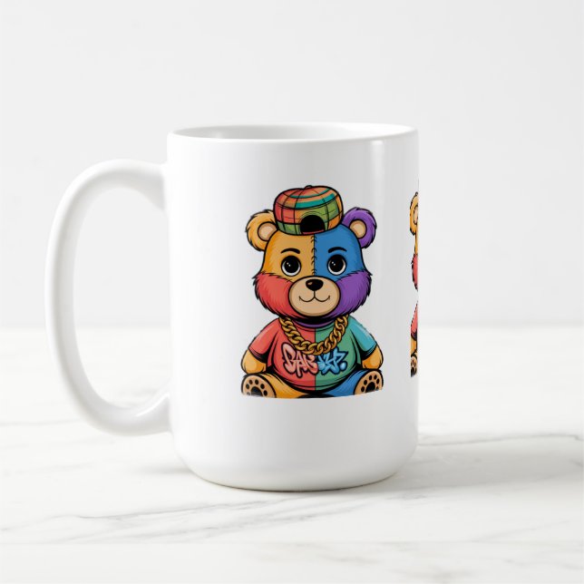 Caneca De Café Lançando a beleza, uma criação de cada vez" (Esquerda)