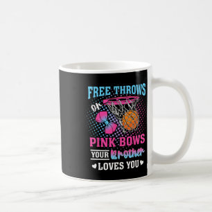 Caneca De Café Lances Livres Ou Laços Cor-de-Rosa Seu Irmão Te Am