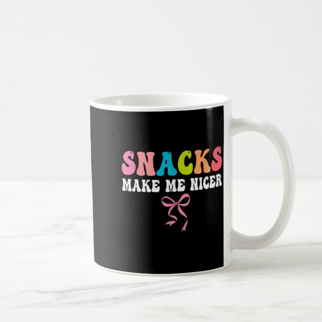 Caneca De Café Lanches, me tornam mais simpático, fofo, amante de (Direita)
