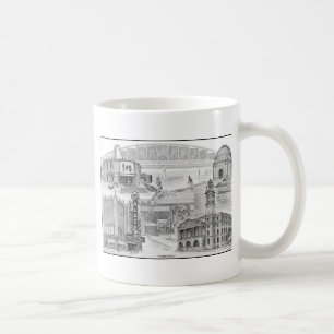 Caneca De Café Landmarks Históricos de Canton Ohio