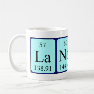 Caneca De Café Landyn mesa periódica mug