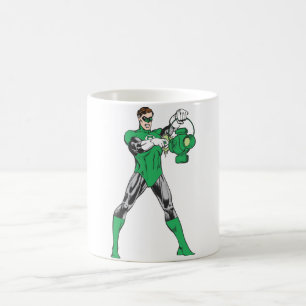 Caneca De Café Lanterna Verde com Lanterna