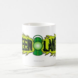 Caneca De Café Lanterna verde - lanterna de incandescência 2