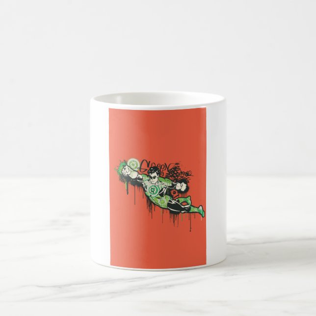 Caneca De Café Lanterna Verde - Poster de Innocência Torcida (Centro)