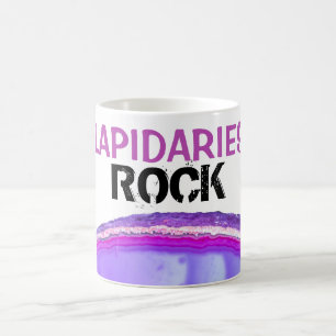 Caneca De Café *~* LAPIDARIES ROCK Stones CvImediatos Cristais de