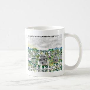 Caneca De Café Lápides Estranhas Presentes e Colecionáveis de Des
