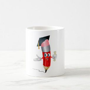 Caneca De Café Lápis do formando