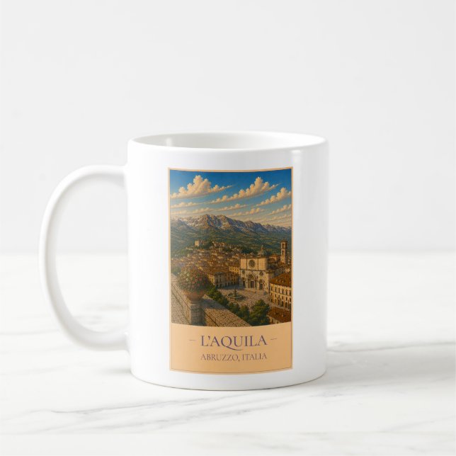 Caneca De Café L'Aquila (Esquerda)