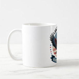 Caneca De Café Lar da Arte da Águia Patriótica Livre