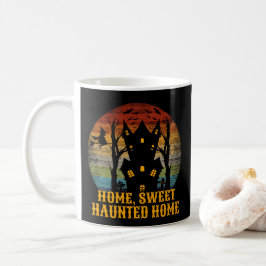Caneca De Café LAR DOCE LAR ASSOMBRADO divertido halloween