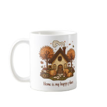 Lar é o Meu Lugar Feliz Cozy Fall