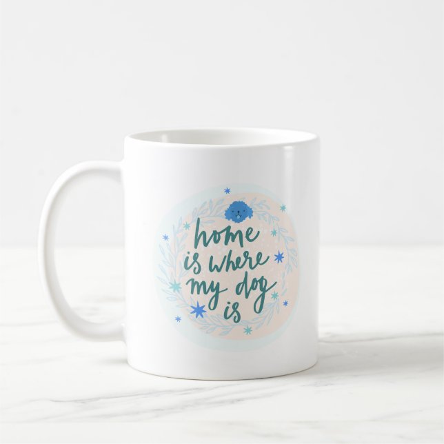 CANECA DE CAFÉ LAR É ONDE MEU CÃO ESTÁ (Esquerda)