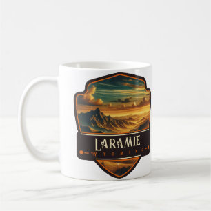 Caneca De Café Laramie, Wyoming Vintage