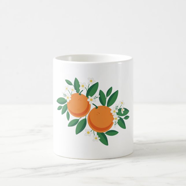 Caneca De Café Laranja (Centro)