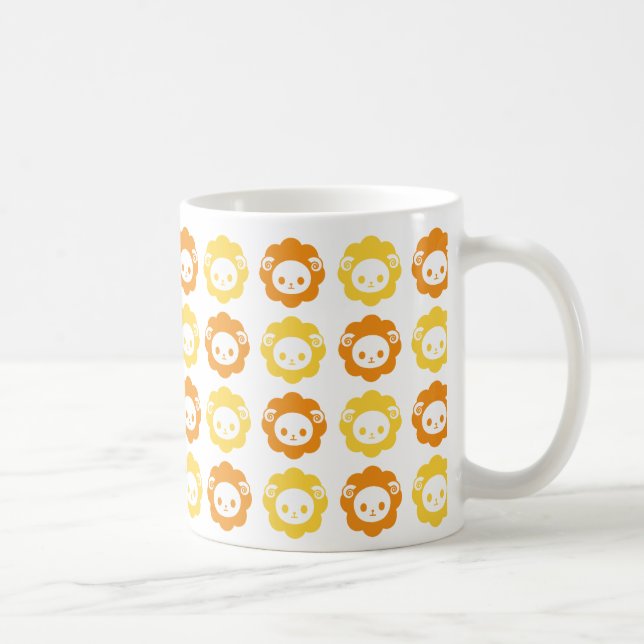 Caneca De Café laranja (Direita)