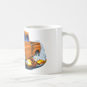 Caneca De Café Laranja 1957 do recolhimento de Chevy