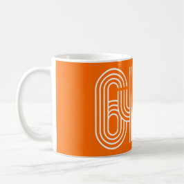 Caneca De Café Laranja 6453