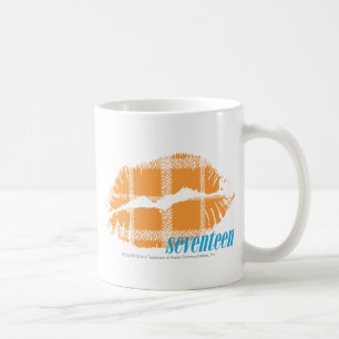 Caneca De Café Laranja da xadrez
