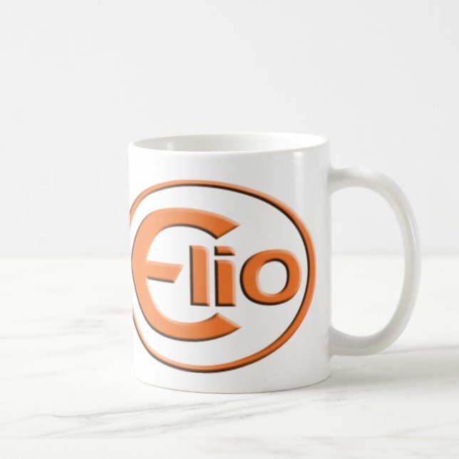 CANECA DE CAFÉ LARANJA DE ELIO DA EQUIPE, PARA TODOS NÓS (Direita)