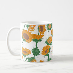 Caneca De Café Laranja de Impressão de madeira