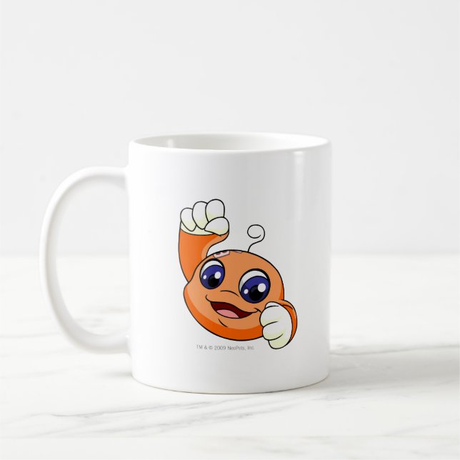Caneca De Café Laranja de Kiko (Esquerda)