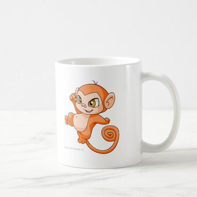 Caneca De Café Laranja de Mynci (Direita)