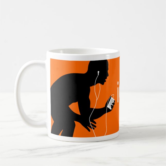 Caneca De Café laranja do iGrapple (Esquerda)