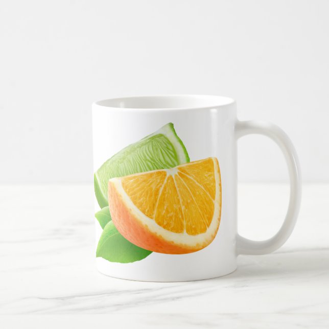 Caneca De Café Laranja e limão (Direita)