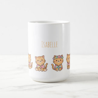 Caneca De Café Laranja Malhado Personalizado