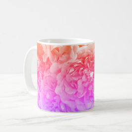 Caneca De Café Laranja, rosa, Rosas roxas