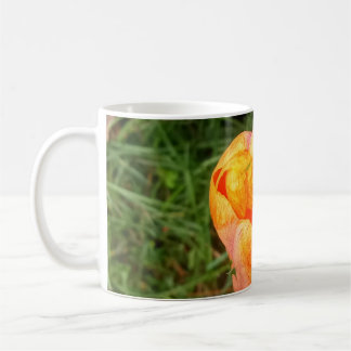 Caneca De Café Laranja-Tulip Café Mug