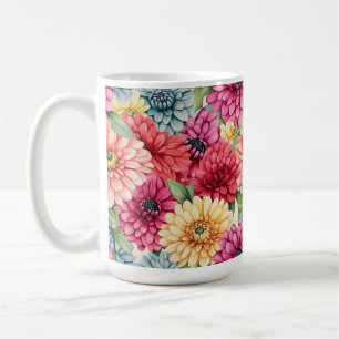 CANECA DE CAFÉ LARANJA VERMELHA DE PINO ZINNIA