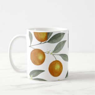 Caneca De Café Laranjas e limões