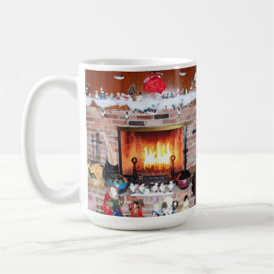 CANECA DE CAFÉ LAREIRA DE NATAL 
