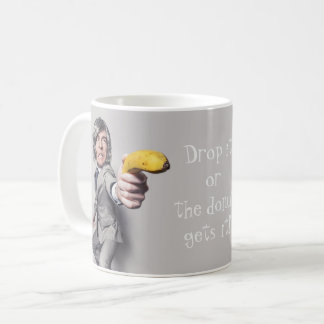 Caneca De Café Largue ou a rosquinha recebe