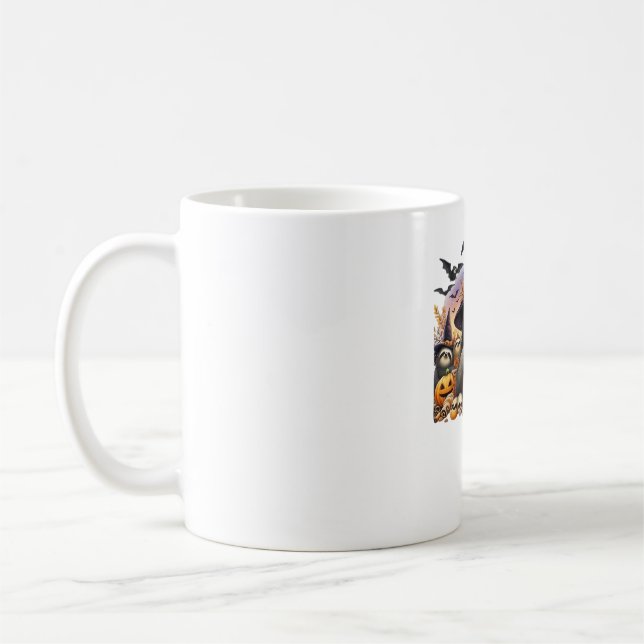 Caneca De Café Largura beleza da preguiça Clássica T-Shirt_2 (Esquerda)
