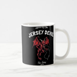 Caneca De Café Larva do Diabo de Jersey Nova Jersey EUA Críptido