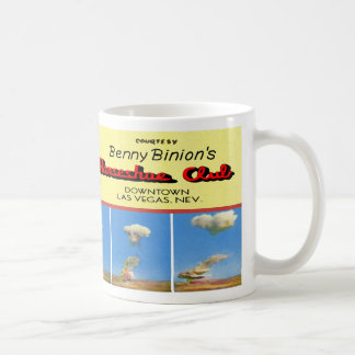 Caneca de café Las Vegas Atom Bomb Blasts